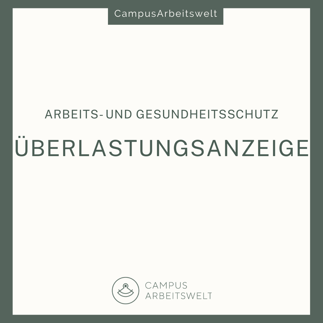 Überlastungsanzeige