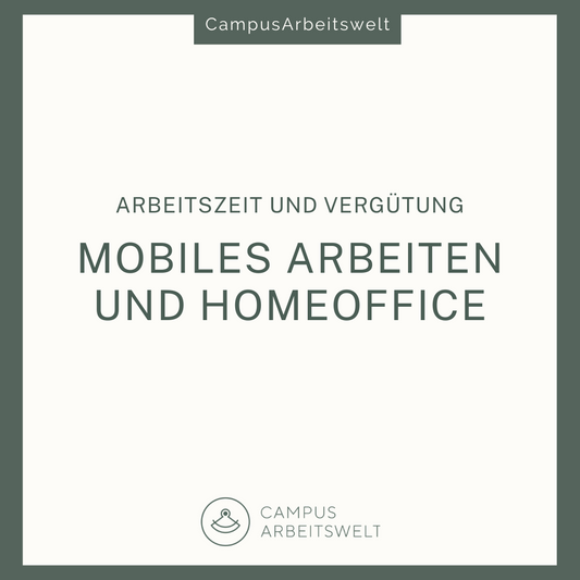 Mobiles Arbeiten und Home Office