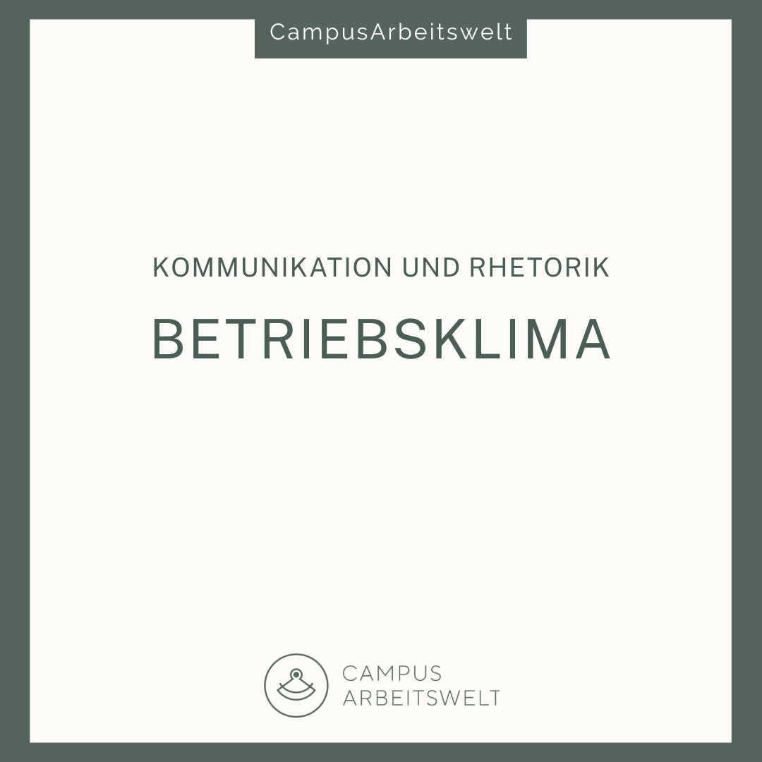 Betriebsklima