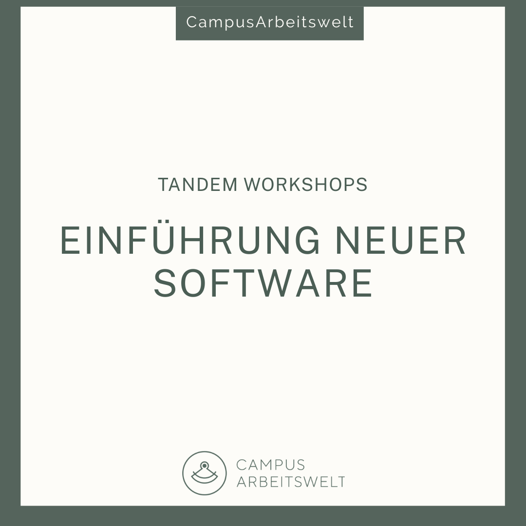 Einführung neuer Software