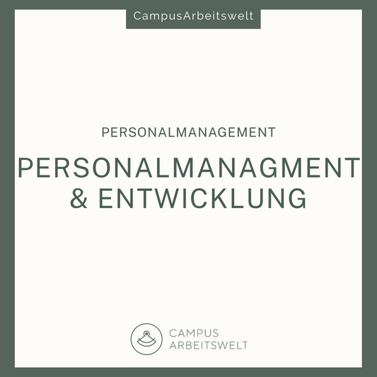 Personalmanagement und -entwicklung