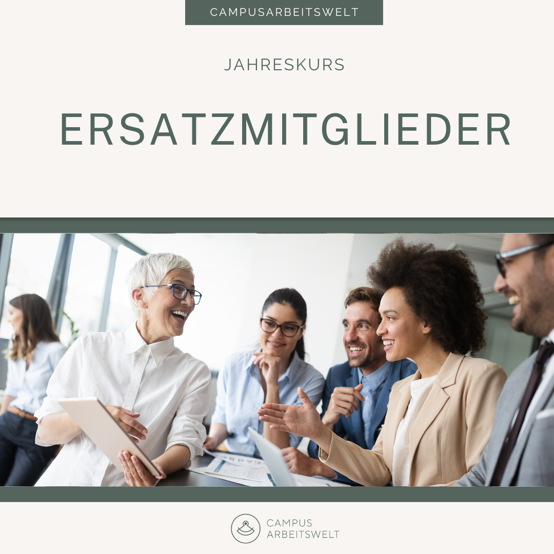 Jahreskurs für Ersatzmitglieder