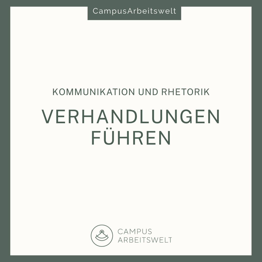 Verhandlungen mit der Arbeitgeberseite führen