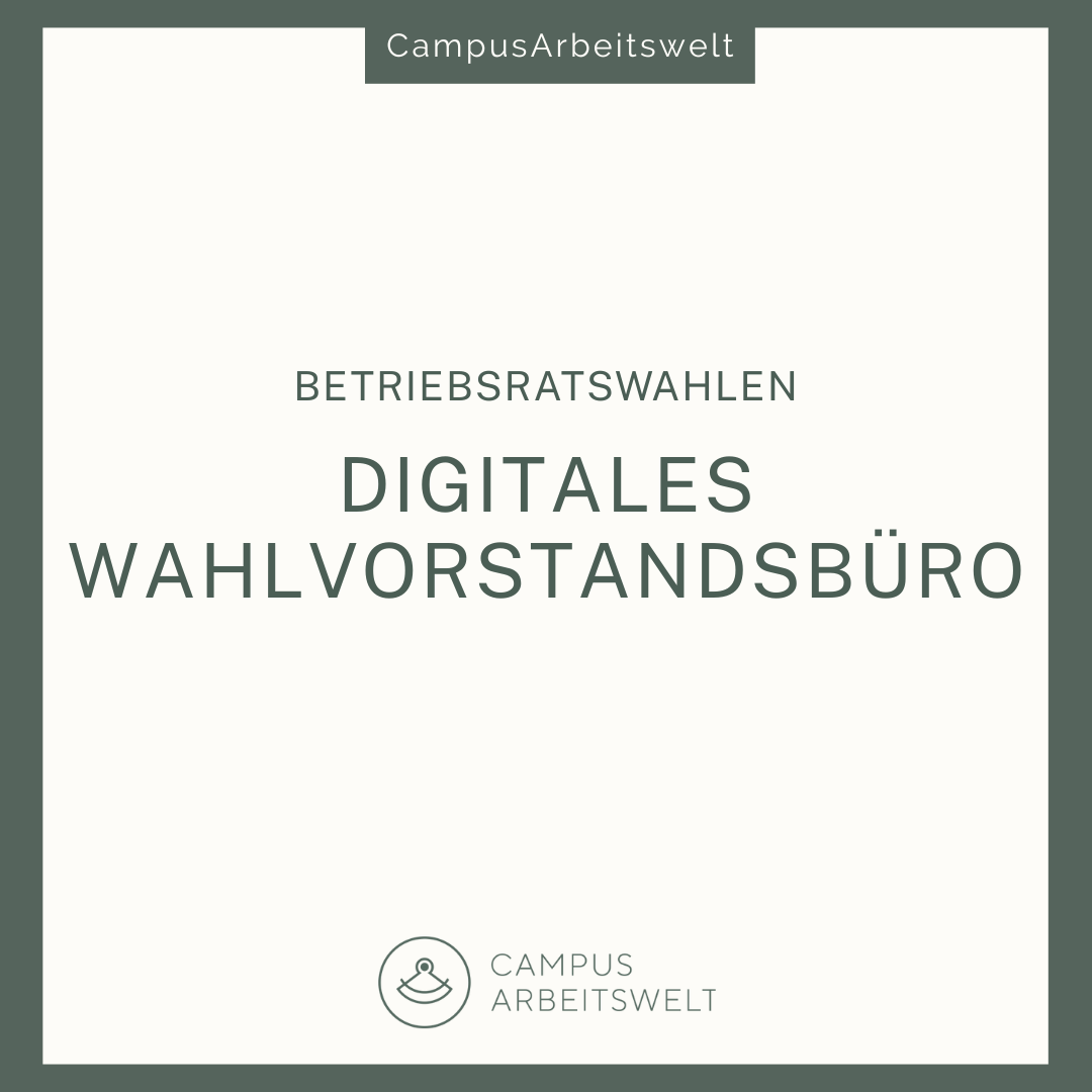 Digitales Wahlvorstandsbüro