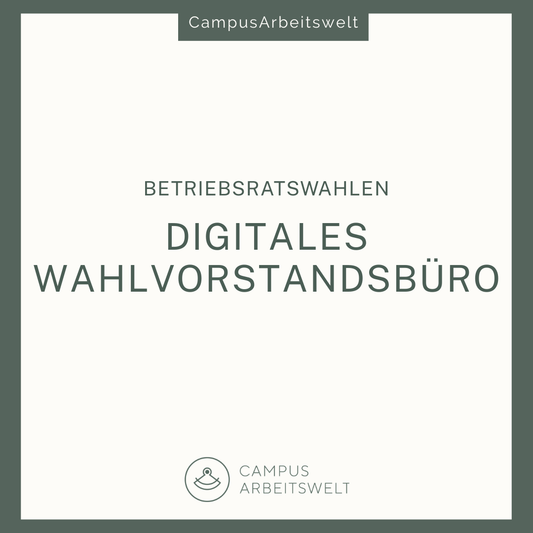 Digitales Wahlvorstandsbüro