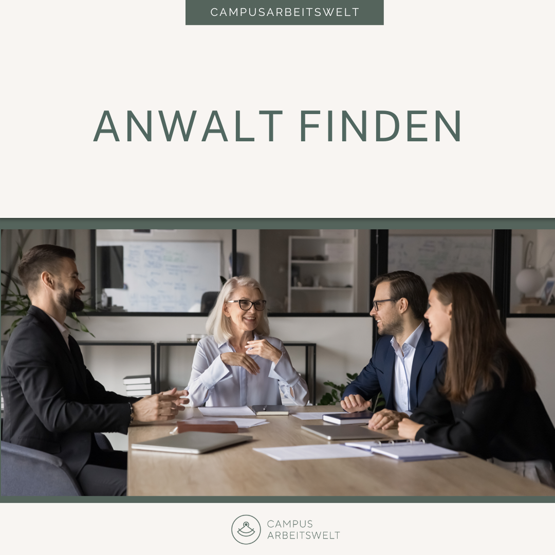 Anwalt finden